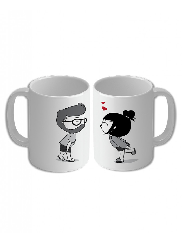 Kisses - Couple Mugs