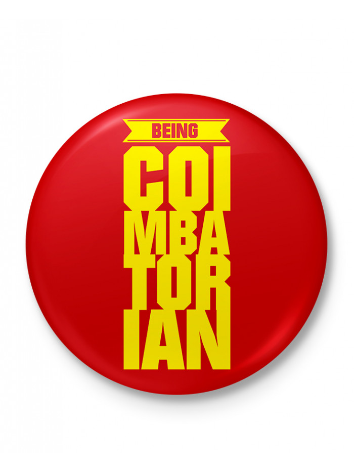 Being Coimbatorian - Badge