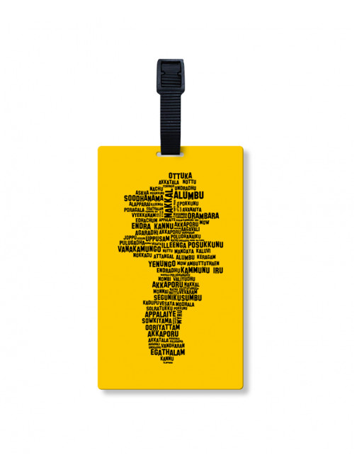 Coimbatore Dialect - Lugggage Tag