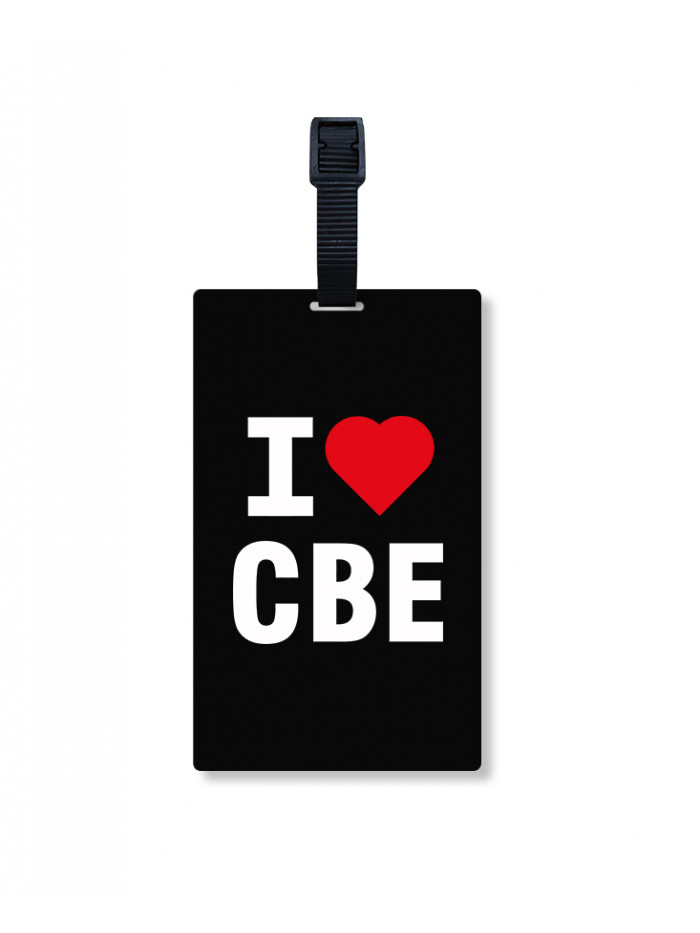 I Love CBE - Lugggage Tag