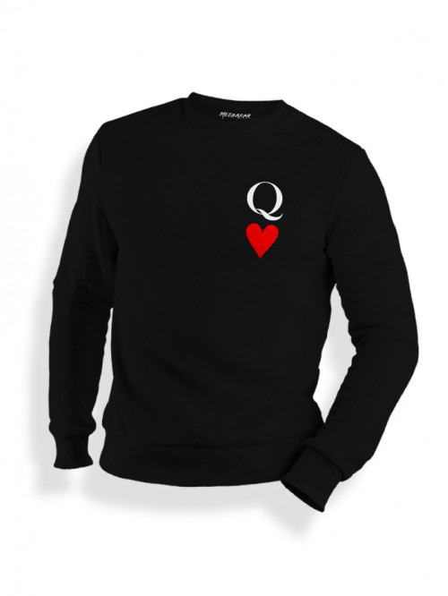 Queen Heart - Couple Sweatshirt