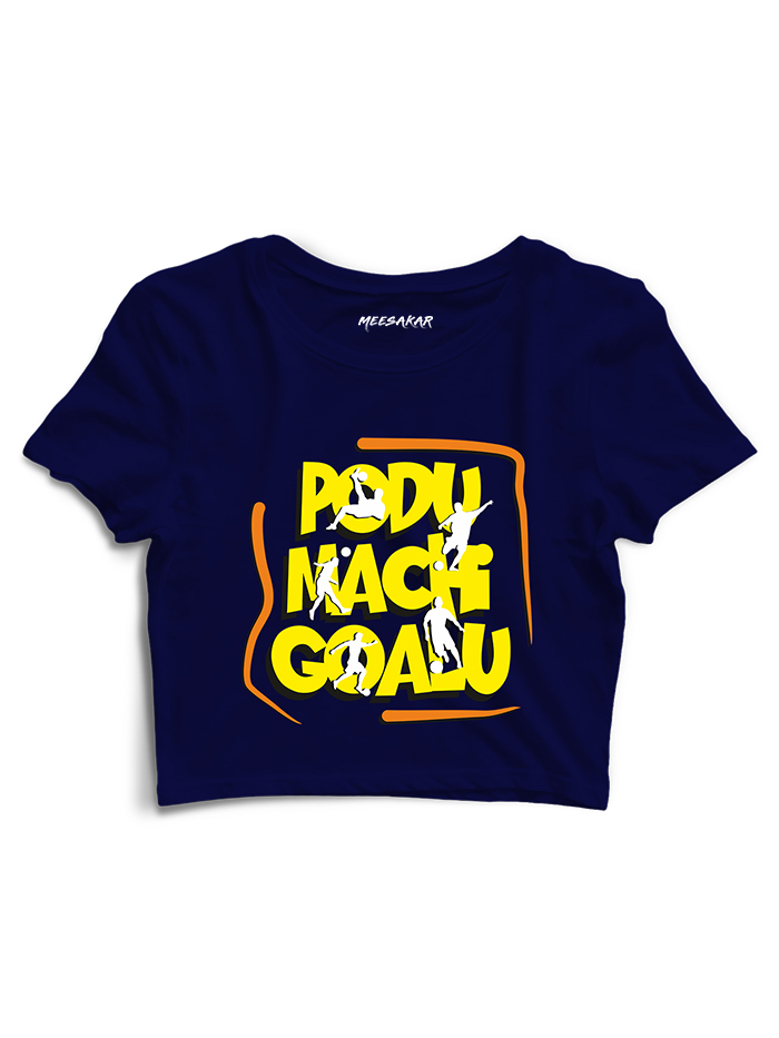 Podu Machi Goalu - Chennaiyin FC Fan T-shirt