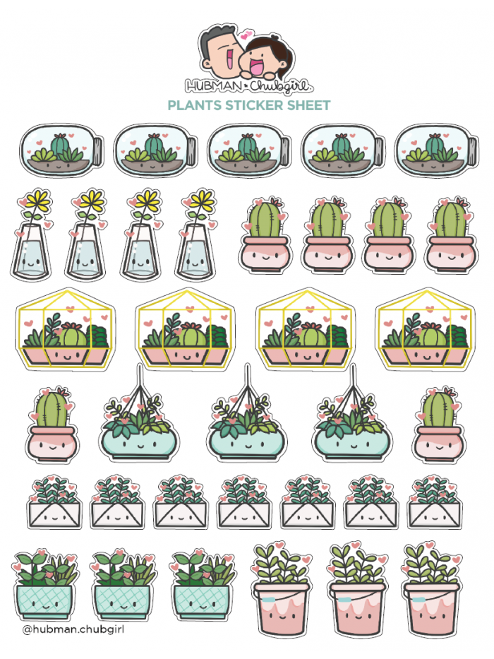Plants - Stickers