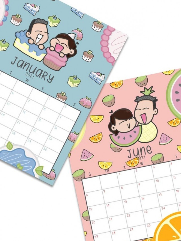 Hubman Chubgirl 2021 - Calendar