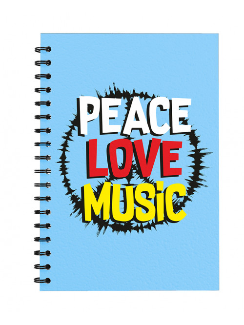 Peace Love Music - Notepad