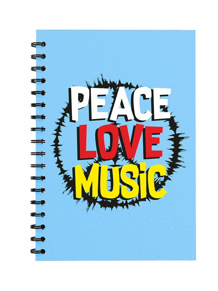 Peace Love Music - Notepad