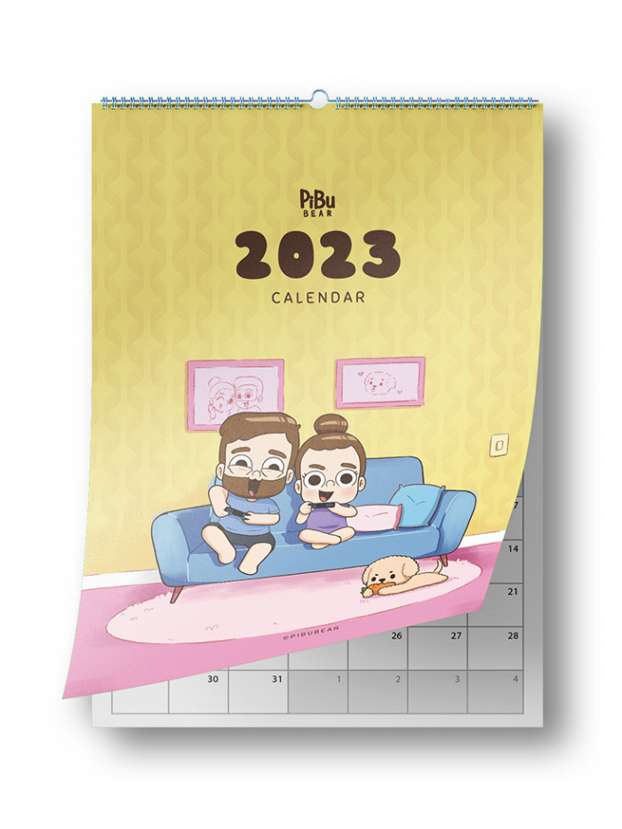Pibubear 2023 Calendar
