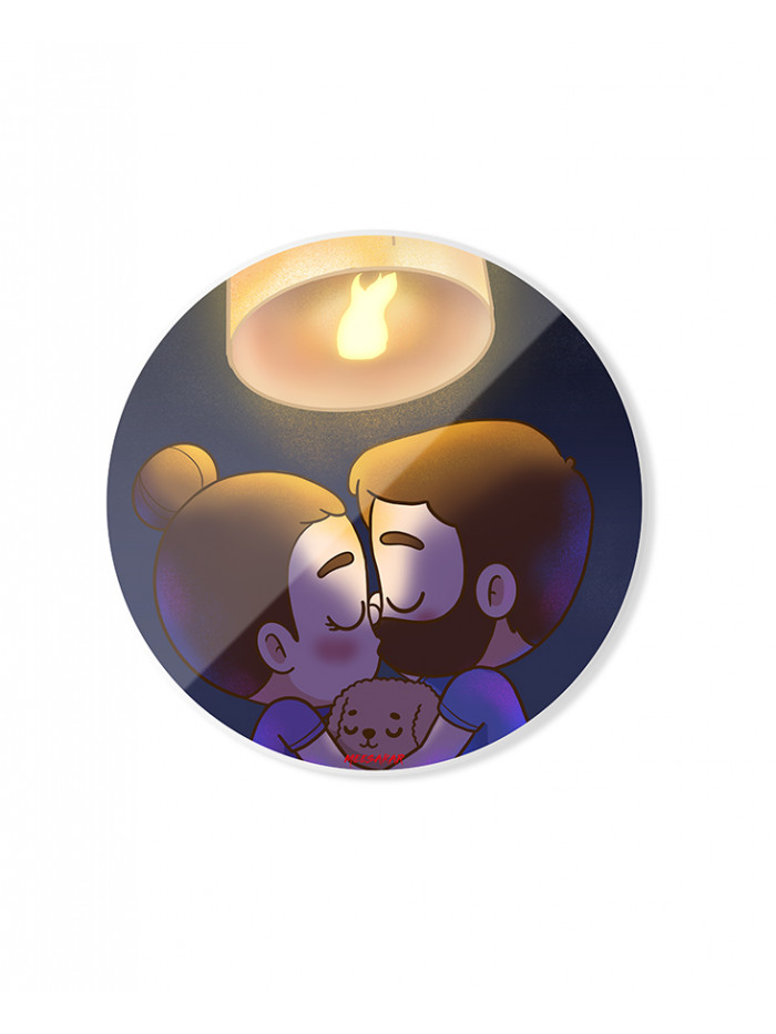 Lanterns and Love - Coaster