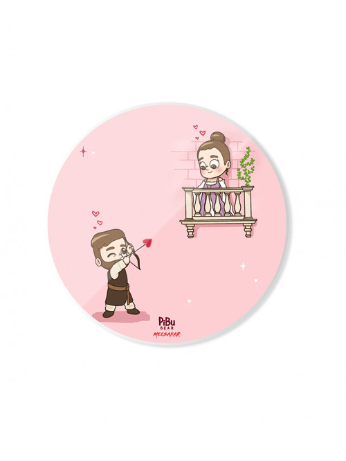 Pibu Valentines Day 2022 - Coaster
