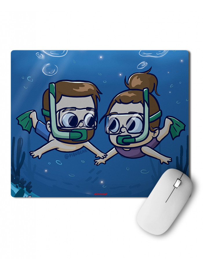 Pibu Scuba Diving - Mouse pad