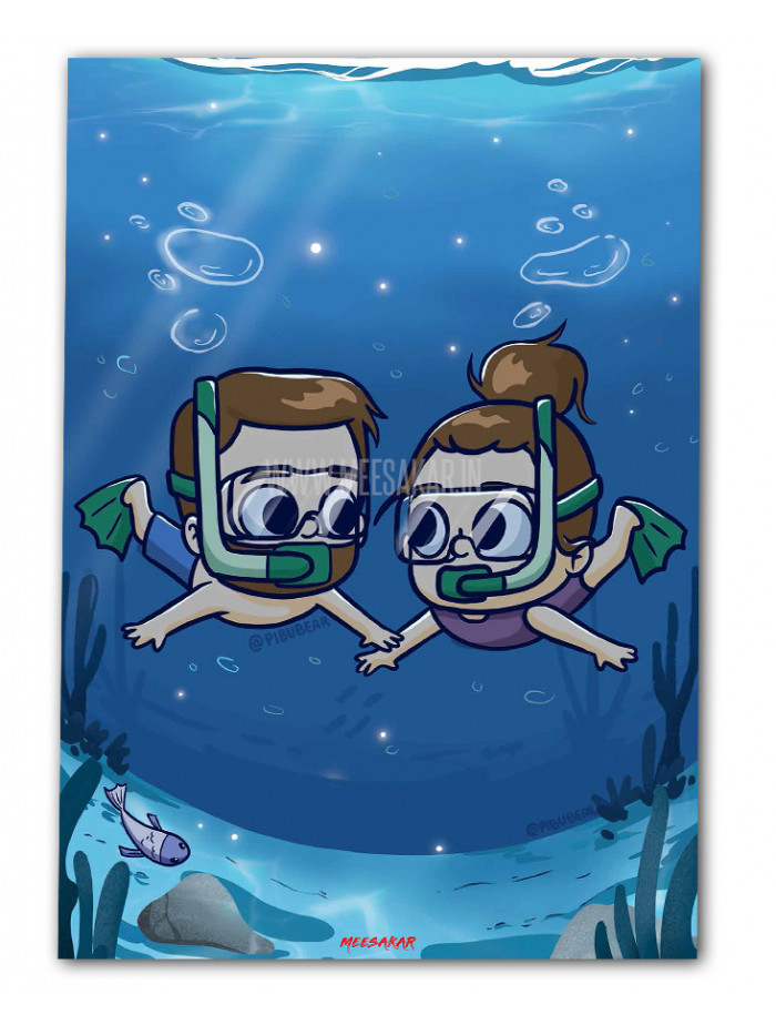 Pibu Scuba Diving - Poster