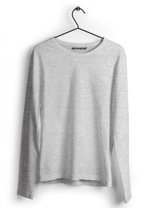 Full Sleeve : Grey Melange
