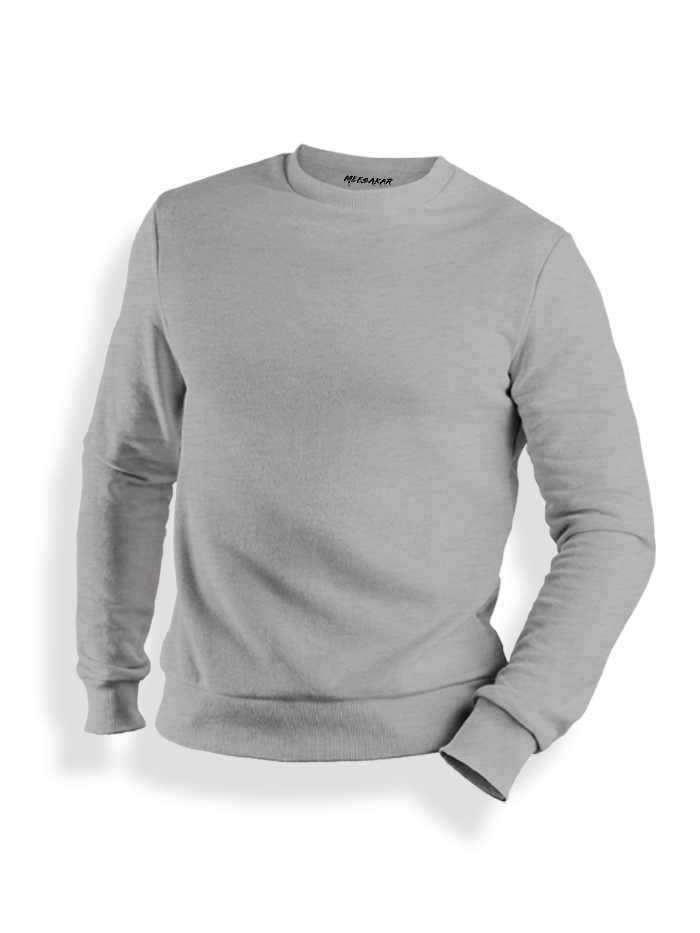 Sweatshirt : Grey Melange