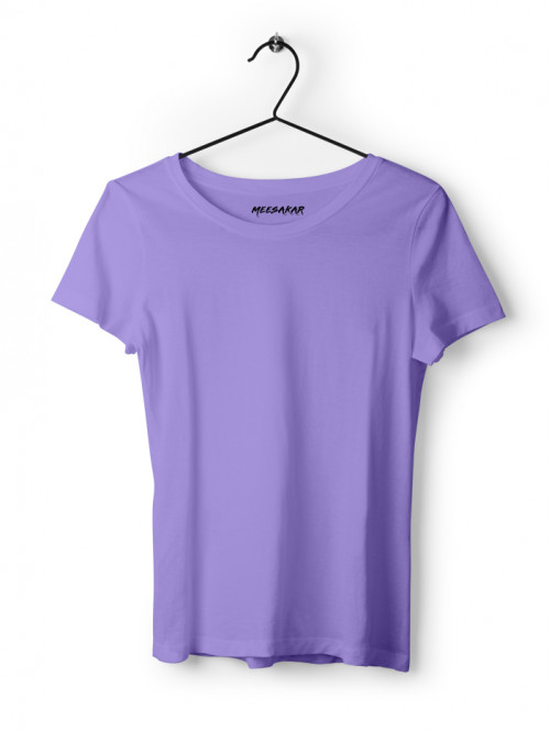 Women's Half Sleeve : Lavender